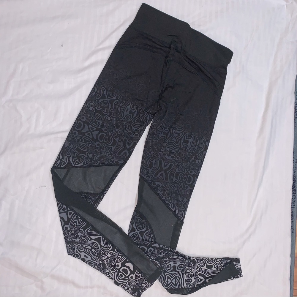 CODEFIT Workout Pants with Mesh